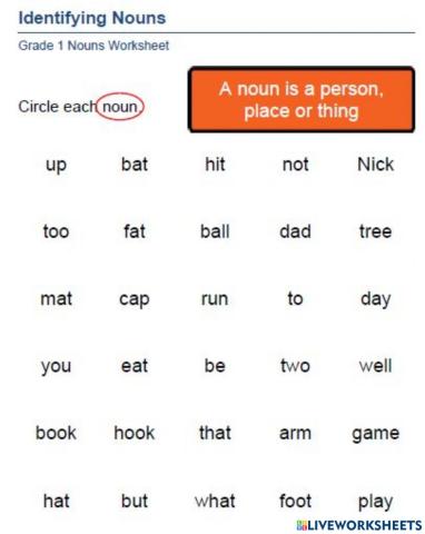 Nouns