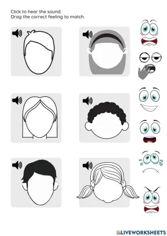 Drag Feelings to Match Sound