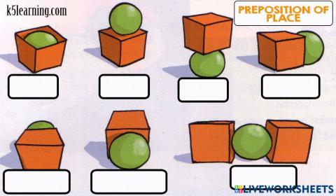 Preposition of place