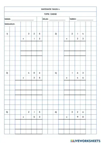 Darab - bentuk lazim