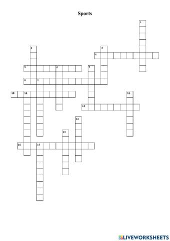 Užduočių bankas: Sports