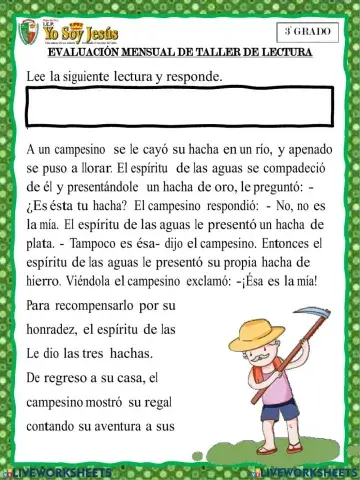 Evaluación de Lectura