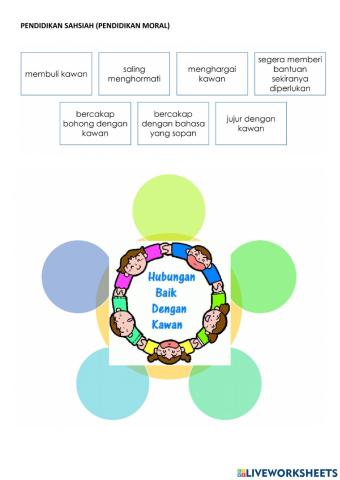 Hubungan baik dengan kawan