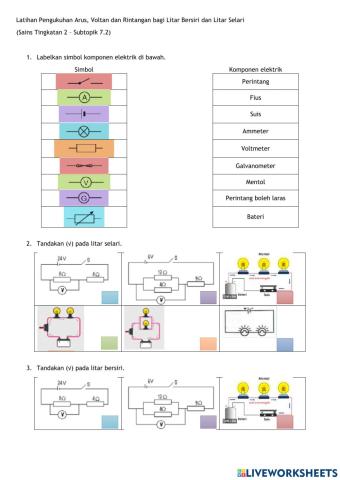 Litar Bersiri dan Litar Selari