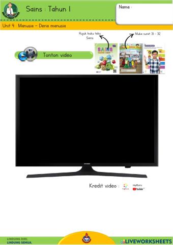 Sains T1 - Deria manusia