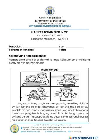 Q4,ESP-Gr2-LAS-Week 4-8
