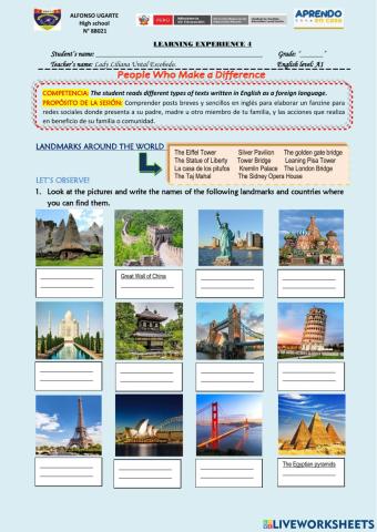 People who make a difference