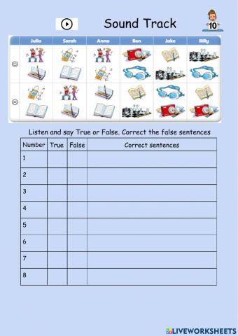 Sounds Tracks Tema 1 Tiger Team