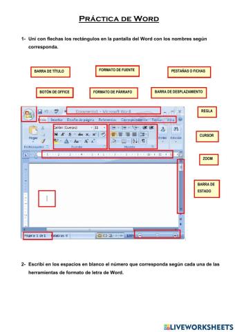 Práctica de Word