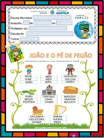 João e o pé de feijão