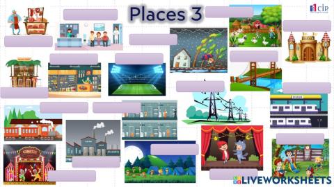 Vocabulary Week 47 Places 3 Exam