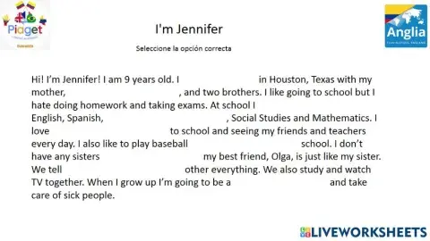I am Jennifer