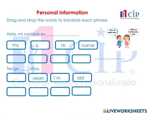 Personal Information