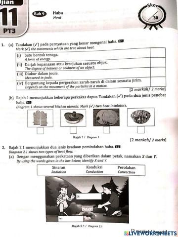 Kssm sains haba tingkatan 2