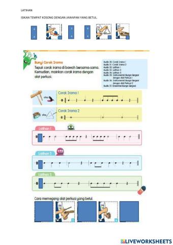 Bunyi corak irama m21