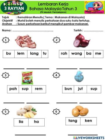 Bahan buat sup tulang