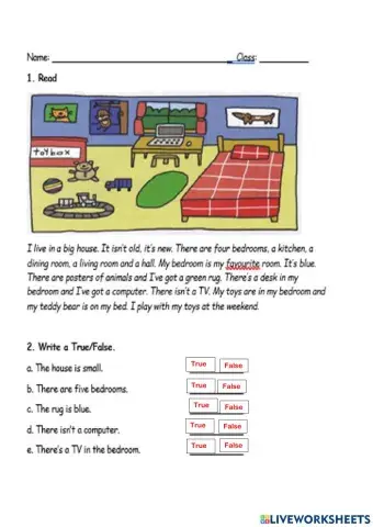 Year 2.The old house