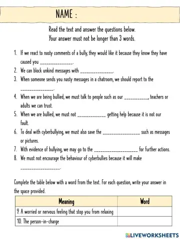 Pulse 2  - cyberbullying