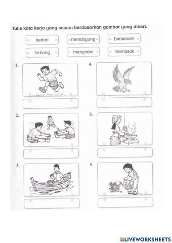 Latihan kata kerja 1