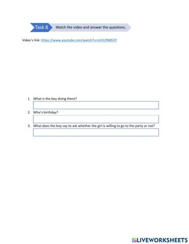 Unit 2 (Hobbies) - Task 8