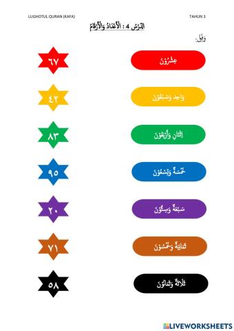 Bahasa Arab (KAFA - Tahun 3)