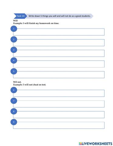 Unit 2 (Hobbies) - Task 14