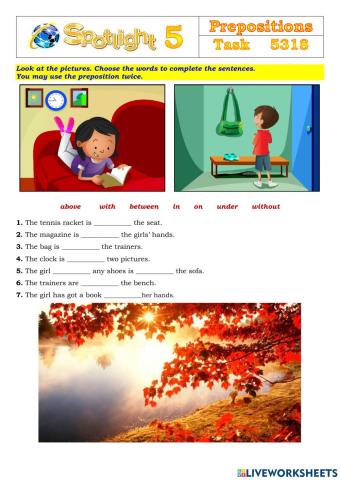 Spotlight 5 Task 5318