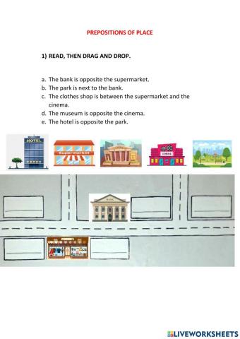 Prepostions of place