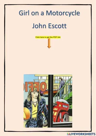 Girl on a Motorcycle portada