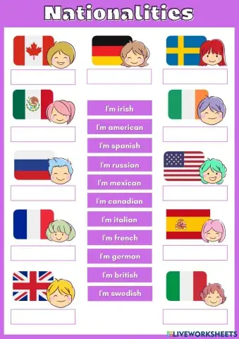 Nationalities