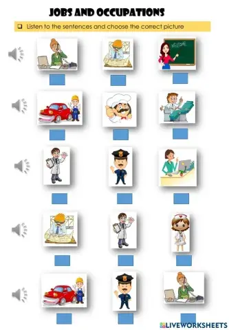 Jobs and Occupations