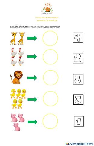 Conteo de elementos 1-5