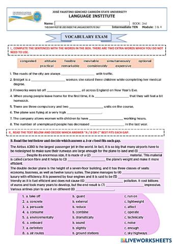 Interm10-Grammar exam-Mod3&4