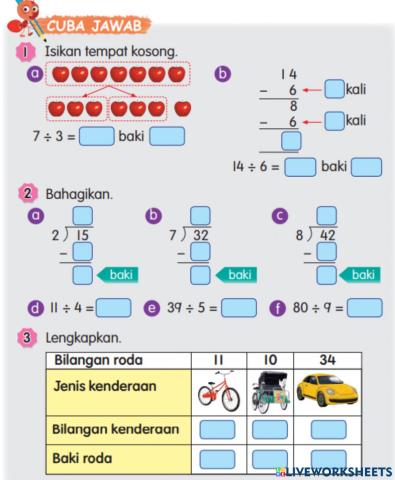Bahagi matematik tahun 2