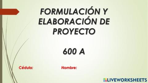 ¿Qué es un proyecto?