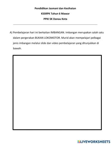 Pendidikan Jasmani Pendidikan Khas