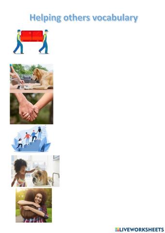 Helping others