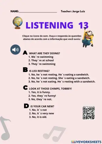 Listening test
