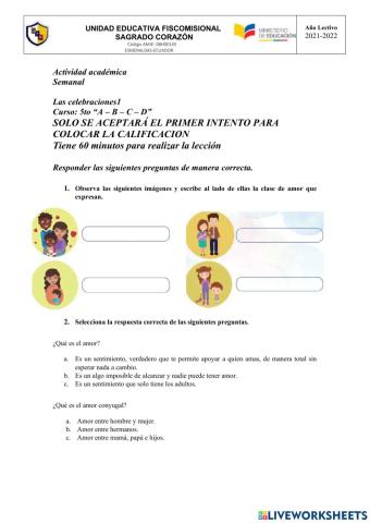 El amor de papá y mamá permite que nazca una nueva vida.