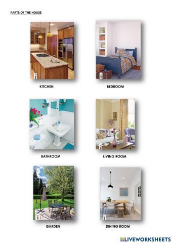 Part of the house and fourniture