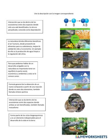 Ecosistemas y sustentabilidad