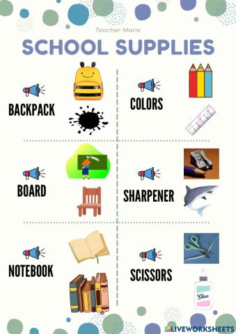 School supplies