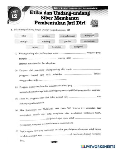 Etika dan Undang-undang Siber Membantu Pembentukan Jati Diri