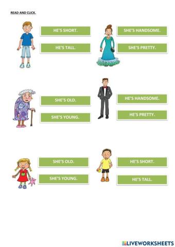 Opposite adjectives for kids