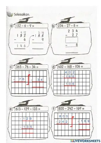 Kssrpk thn4: oerasi tambah berturut-turut