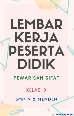Lkpd pewarisan sifat