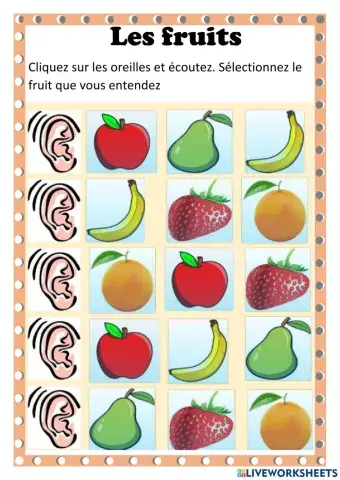 Les fruits-Madame
