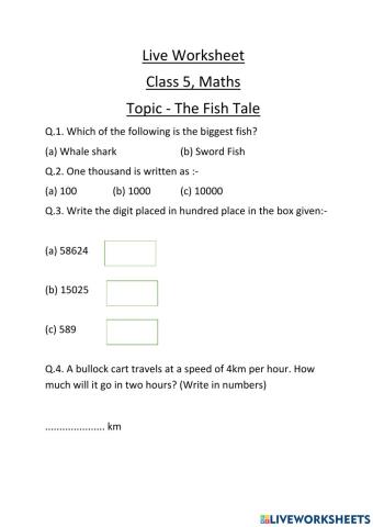 The fish tale