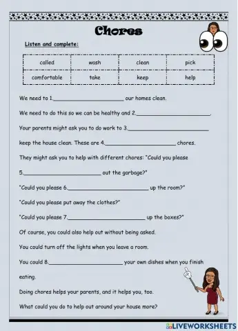 Listening: Chores
