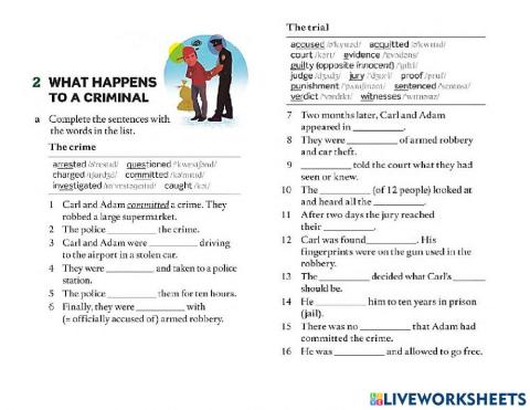AEF 4 UNIT 8 Vocabulary p.160